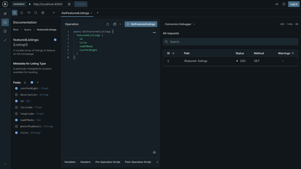 Connectors Debugger in Sandbox